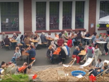 Foto: Ciccolina im Schneckenhaus